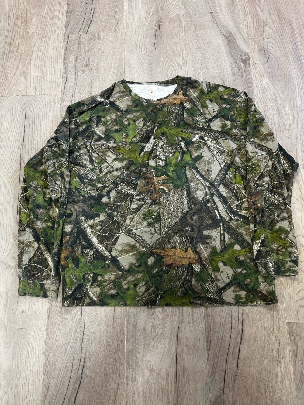 RedHead Camouflage Long Sleeve Crewneck - Green Brown
